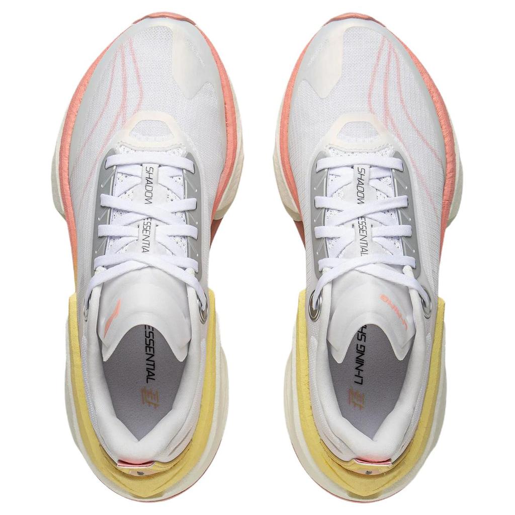 Li Ning Absolute Shadow 3 Essential Technology Professional Competition Training Running Shoes Women Sneakers Standard-White Platinum-Mist ARRV002-21