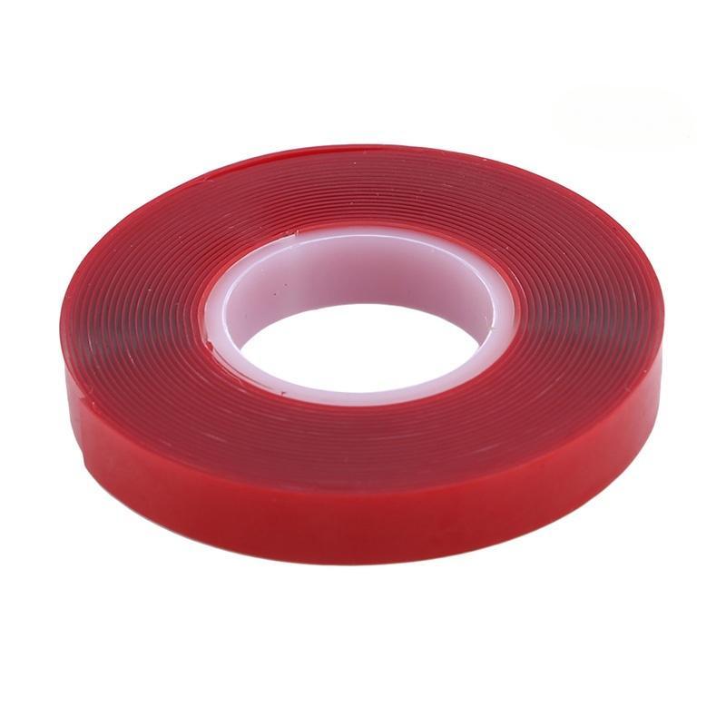 1PC 3m Small Core Transparent Strong Seamless Double-sided Tape