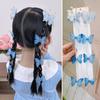 Tassel Braided Hair Chain Colorful Hair Clip Sweet Girls Barrettes