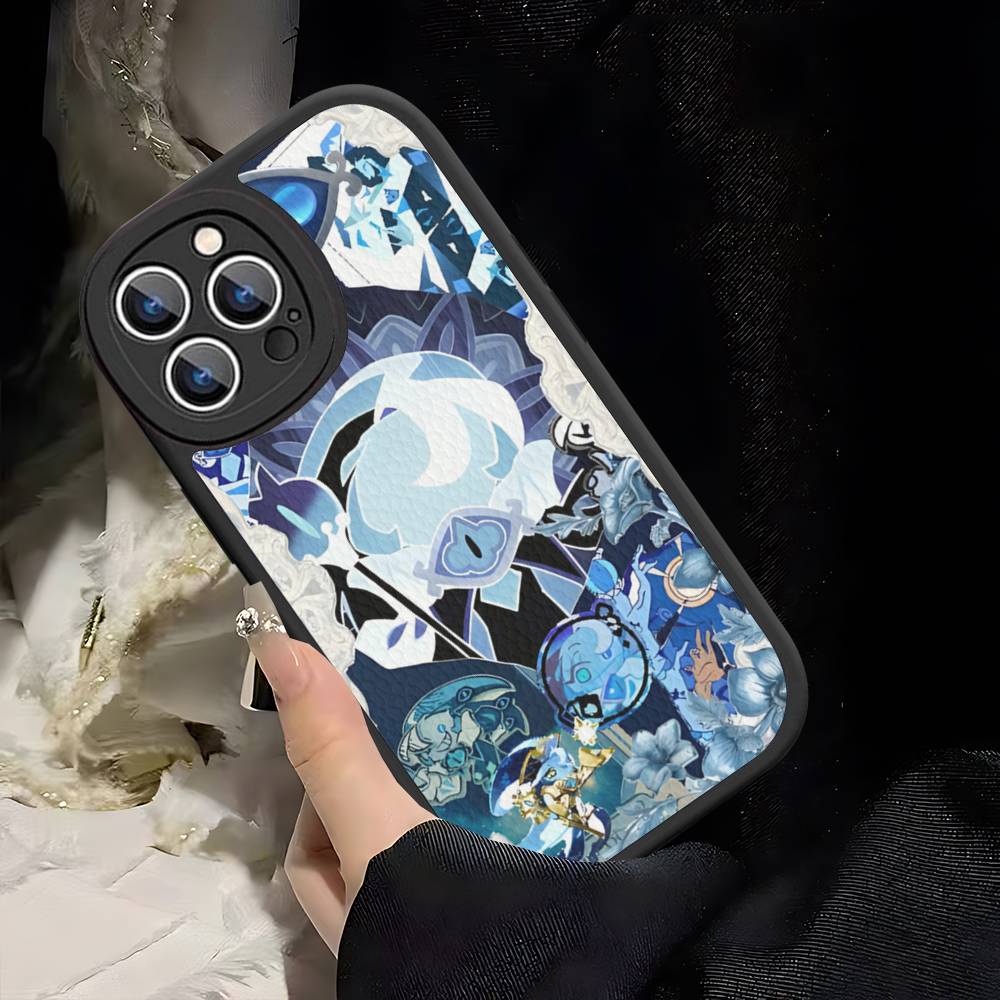 C-Cookie R-Run Kingdom Game Phone Case For IPhone 16 15 14 13 12 11 Pro Max Plus Soft Leather Cover