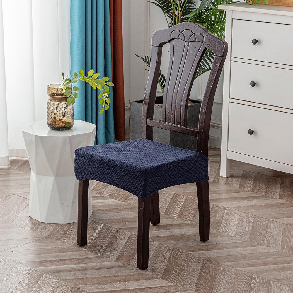 1 -Pcs Waterproof Seat Seat Protective Covers Dining Room Jacquard-Patterned Seat Covers Waterproof Dining Seat Protective Covers Home Hotel