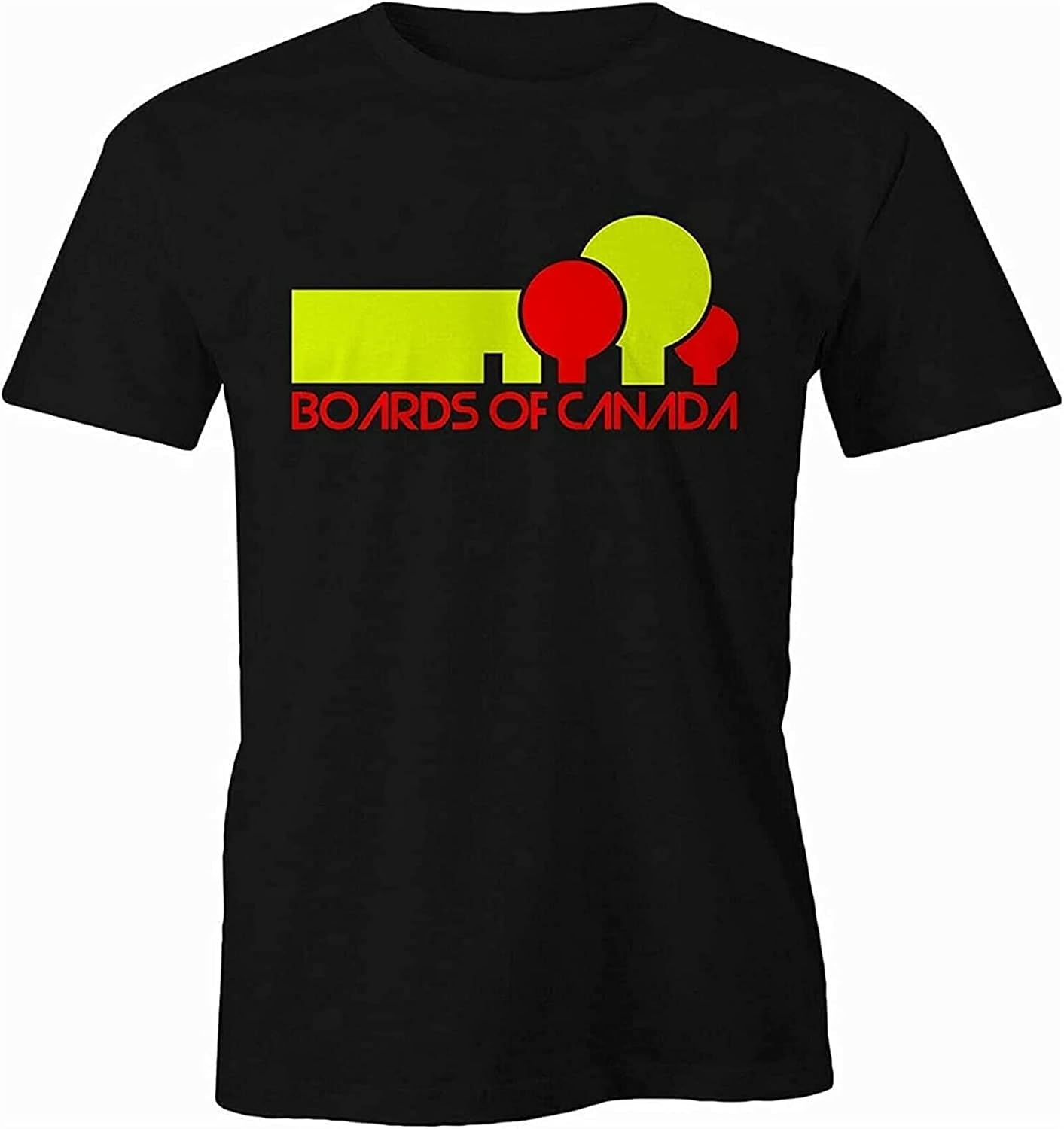 Boards of Canada Mens T Shirt Warp Records IDM Ambient Techno XXL чёрный