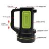 LED Strong Searchlight Flashlight Portable Hand Lamp Rechargeable 2 Lighting Modes Emergency Hiking Camping Energe Saving Torch
