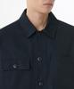Musinsa Standard Cotton Herringbone Chore Jacket [Navy]