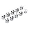Functional Decor Solution Glass Shelf Support Zinc Alloy Clamp Glass Clamp For Shelves Versatile Fit For 6-8mm Glass