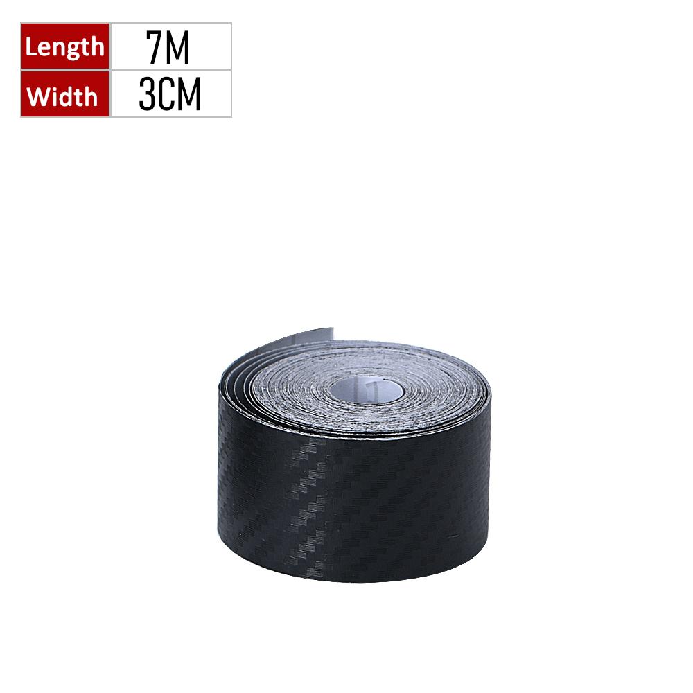 

3D наклейка из углеродного волокна для автомобиля, защитная лента для самостоятельной работы, авто на порог, боковое зеркало, лента против царапин, водостойкая защитная пленка