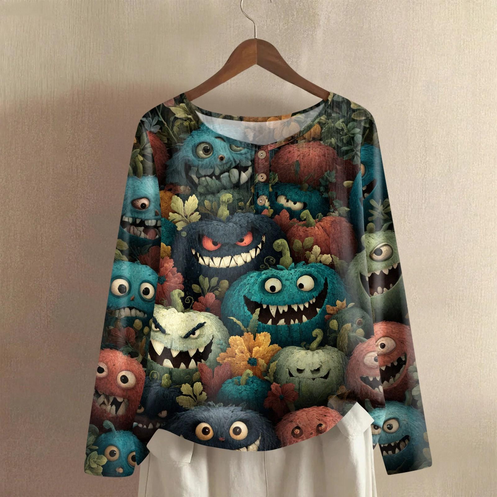 

Женская модная и повседневная рубашка с длинным рукавом, круглым вырезом, однотонная, из хлопка и льна, блузка-топ M