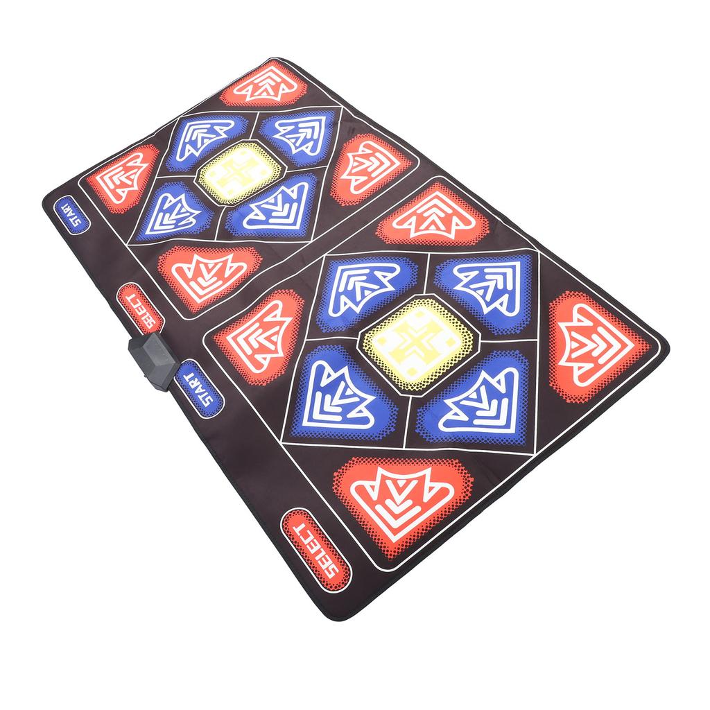 Double Dance Mat HD Multimedia Interface Exercise Fitness Slip Resistant Electronic Dancing Pad for