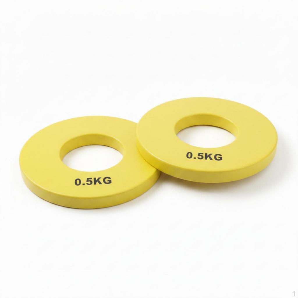 Barbell Plates with 2Inch Hole Matte Weight Smooth Weights for Weightlifters, Strength
