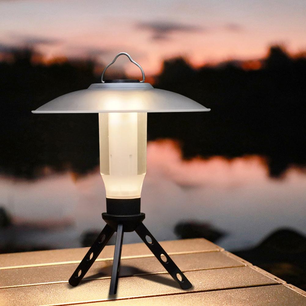 2000MAH Camping Lantern IPX4 Waterproof 160LM Outdoor LED Camp Lamp Last Up To 6H Mini LED Flashlight for Emergency BBQ Picnic