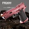 Pistol Shell Throwing Continuous Firing Blowback Soft Bullet Gun Empty Hanging Birthday Gift