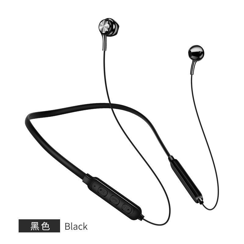 Admisitr Wireless Bluetooth Headphones, Neck-hanging Noise-cancelling Stereo, Universal 5.0 Running Phone for Sports