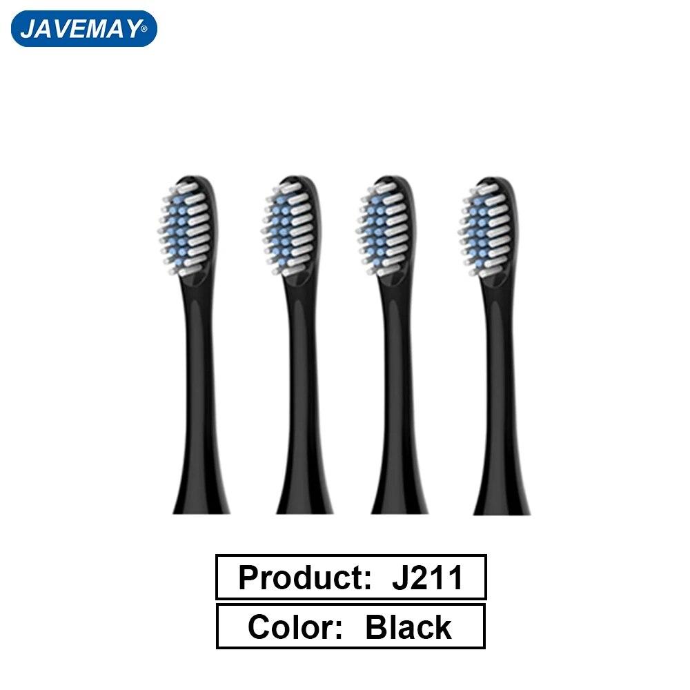 Electric Toothbrush Head Medium Soft Brush Head Sensitive Replacement Nozzle For J211brushhead J211