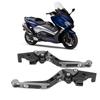 Motorcykel Vikbart Kopplingshandtag CNC 6061 Aluminiumlegering Bromshandtagsspak för Tmax560 Tmax530