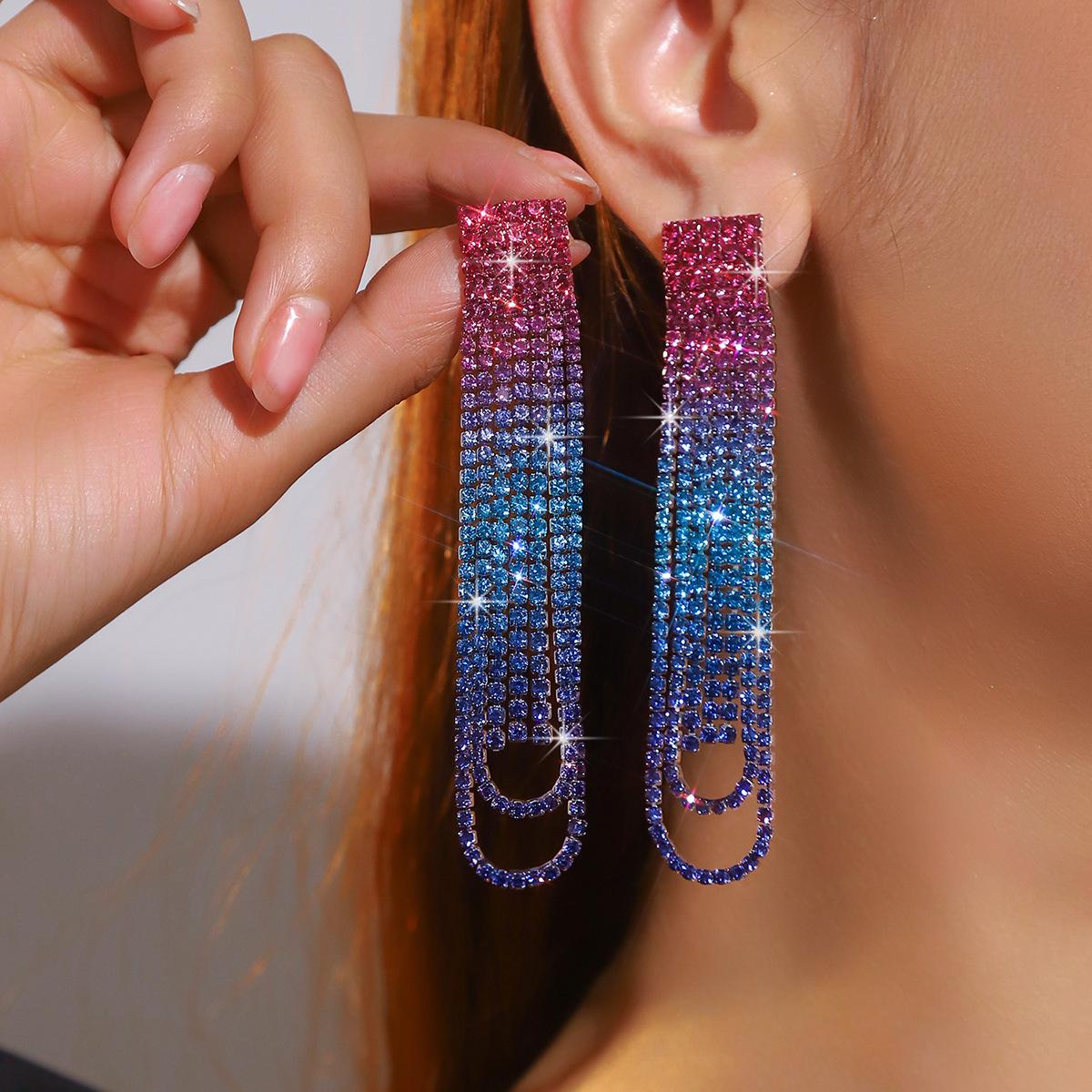 

Fashion Versatile Long Claw Chain Earrings