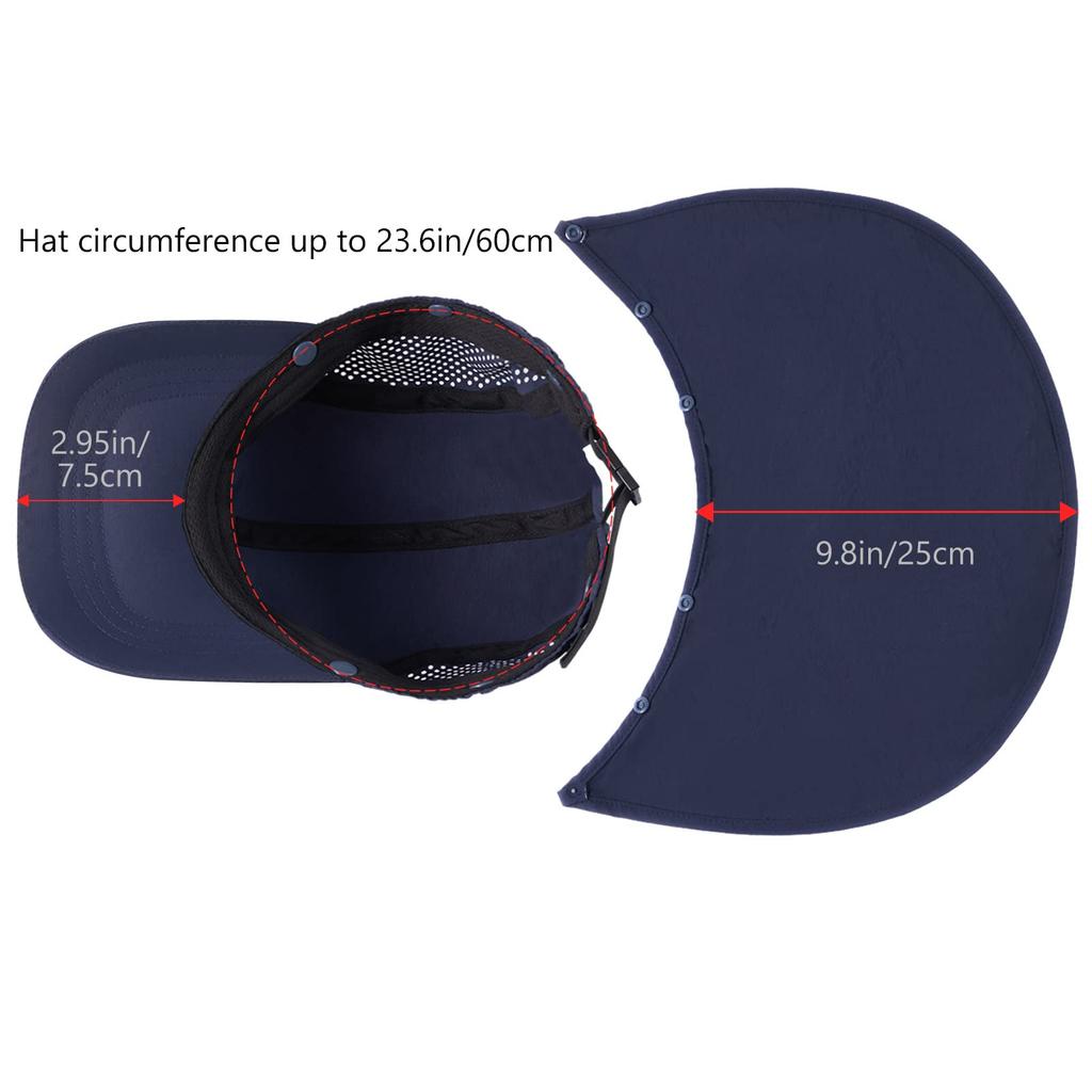 Bassdash Angel-UV-Baseballkappe für Herren und Damen Schnelltrocknende Mütze, Leicht, Schutz,