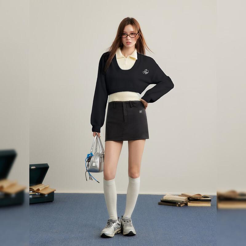 UNIFREE Women's Korean Style Knitted Sweater Set