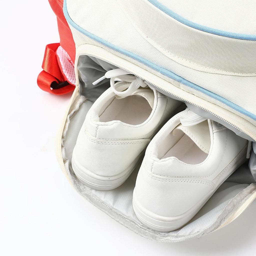 Große Kapazität Tennis- und Schlägersporttasche Wasserdicht Tragbarer Schlägerrucksack für Reisen Outdoor-Nutzung