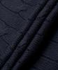 POLO RALPH LAUREN Cable Knit Cotton Sweater Vest - Navy