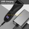 L8RE Electric Groin & Body Hair Trimmer for Men Waterproof Pubic Hair Trimmer for Men Rechargeable Groomer Trimmer Shaver