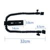 Braço Flexível com Mordentes Ajustáveis Suporte Universal Flexível para Câmera GoPro/DJI Osmo Action/Insta360 Vlogging
