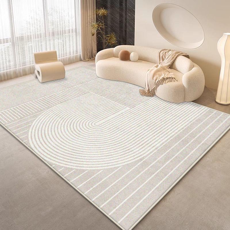 Simple Style Living Room Carpet Modern Home Decoration Sofa Large Area Rug Bedroom Cloakroom Non-slip Soft Mat Floor Easy Clean
