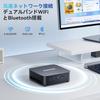 ACEMAGIC Mini PC with Ryzen Embedded R2544 RAM 512GB expandable to stable faster processing performance than Small 4K Wired Silent VESA Windows 11 for
