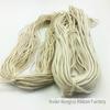 1.5-10mm White Core-Spun Cotton Braided Round Drawstring Rope