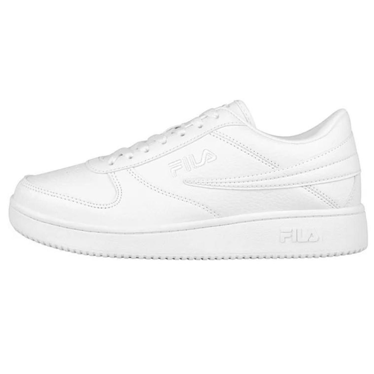 

FILA Cushioning, Wear Resistant Low top Skateboard Shoes Men s White 1CM00551100 42