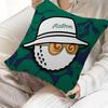 Fashion G-Golf brand M-Malbon Personalized Pillow Dust Cover Bedroom Kids Party Decoration Pillowcase Birthday Children Gift