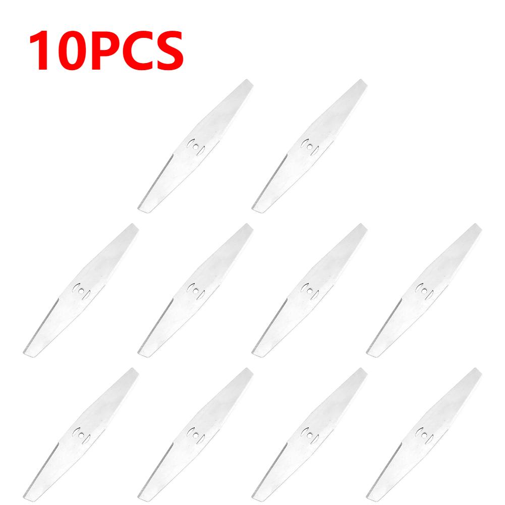 1-10PCS Metal Grass Trimmer Blade 20cm Lawn Mower Saw Blade Grass Brush Cutter Replacement Blade Garden Power Tool Accessories