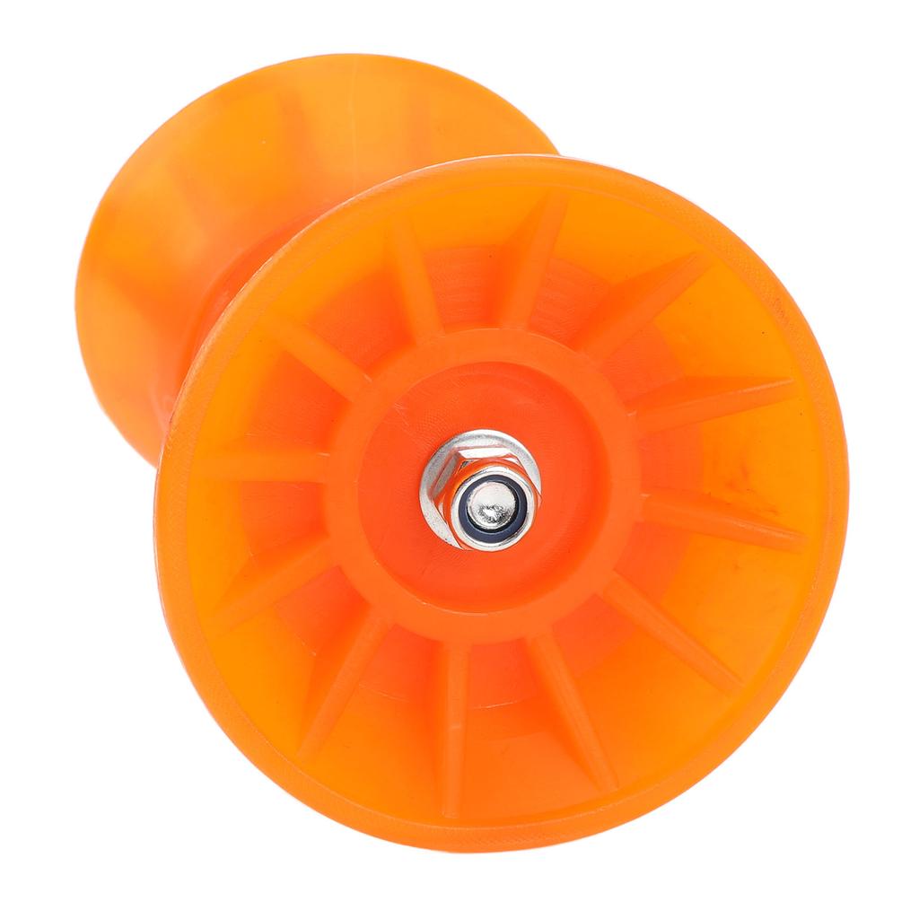 Boat Trailer Roller PU 1/2in Shaft 6.9in Length Shock Absorption Cushioning Bow Roller Stop for Yacht Marine Boat Trailer Roller