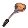Mandolin Instrument Set Vintage 8 String Acoustic Right Handed with Strings Bag Picks Cleaning Cloth
