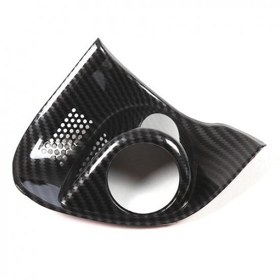 ABS Carbon fiber Engine Start Stop Push Button Cover Trim For Subaru WRX -24