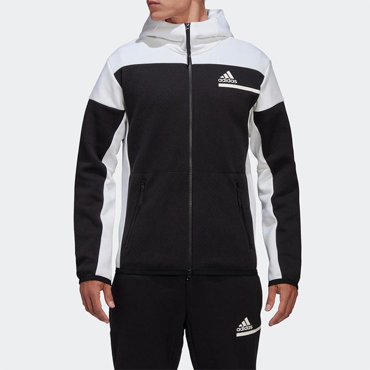 adidas ZNE FZ Hooded Jacket Black Men's GM6533