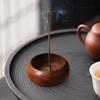Handcrafted Wooden Incense Holder Solid Wood Stick Holder Eco-Friendly Incense Burner  Tea Room