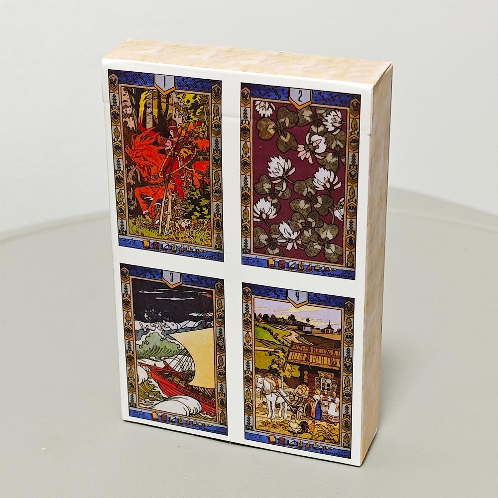 Russian Fairy Oracle Deck 36Pcs Lenormand Cards Based Upon The Drawings of Painter Ivan Bilibin Board Game