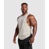 Gymshark Legacy Drop Arm Tank Pebble Grey A5a2z Gb7p