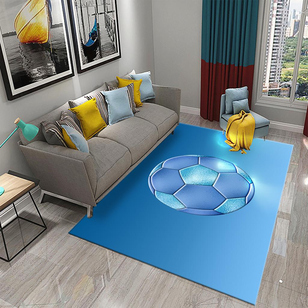 Hálószoba konyha fürdőszoba veranda csúszásmentes lakberendezési padlószőnyeg focimintás szőnyeg nappali nagy szőnyeg