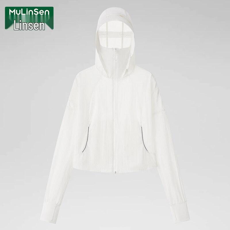 MULINSEN Women s Short UV Protection Ice Silk Sun Jacket L