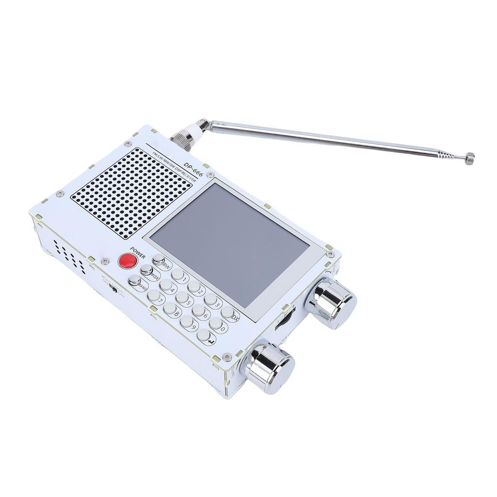 Full Band Radio FM LW MW SW Shortwave Radio 2.8 Inch Resistive Touch LCD Color Screen Portable High Sensitivity Travel Radio