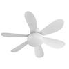 E27 Ceiling Fan Light 3 Wind Speed Dimmable LED Ceiling Fan with Remote Control for Bedroom Kitchen Dining Room