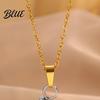 Meaningful Jewelry Gift Book Charm Necklace To My Granddaughter Openable