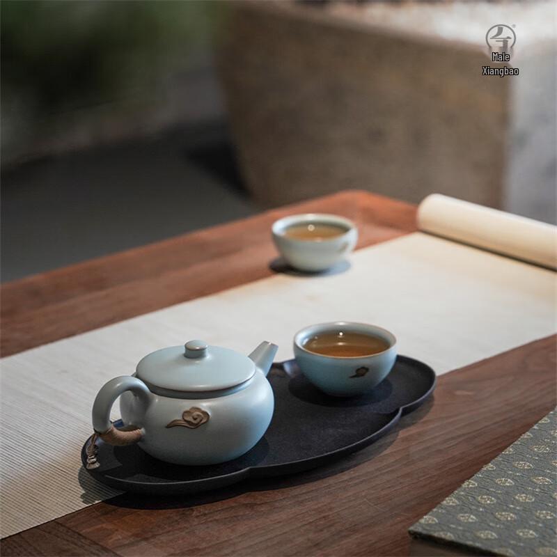 Edenus Ceramic Tea Set - Pale Celadon Glaze