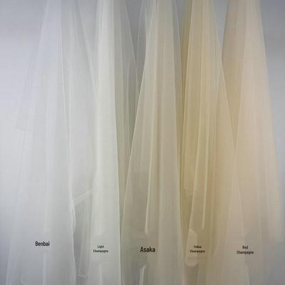 Off-White Champagne Tulle Wedding Backdrop Decoration