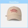 Peaked Hat Baseball Cap Alphabet Embroidery Pattern Uv Protection Design Unisex