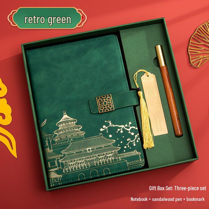 Guochao A5 Business Notebook Gift Set – Customizable Souvenir Diary