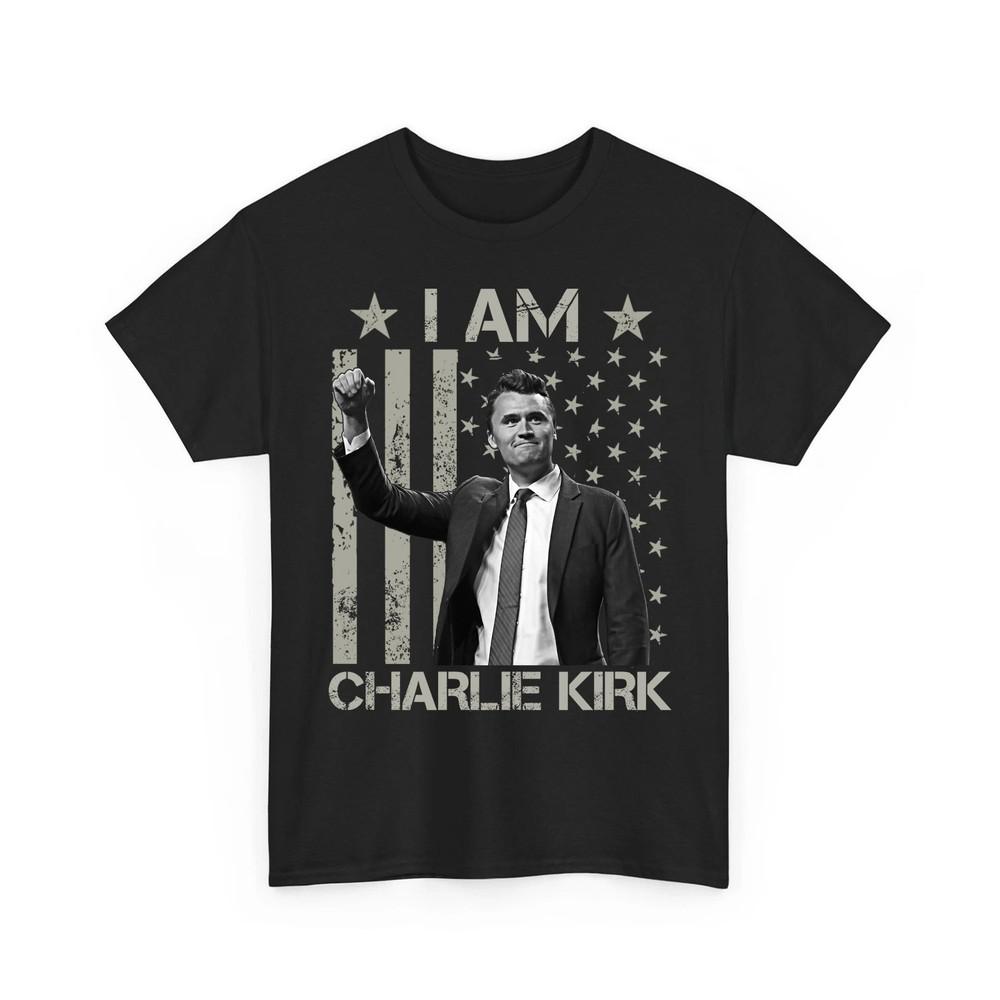 

I Am Charlie Inspirational Tribute | RIP Memorial True Patriot 19932025 TShirt Unisex T-Shirt XXXXL