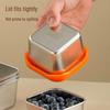 ZISIZ 304 Stainless Steel Fresh-keeping Lunch Box Set