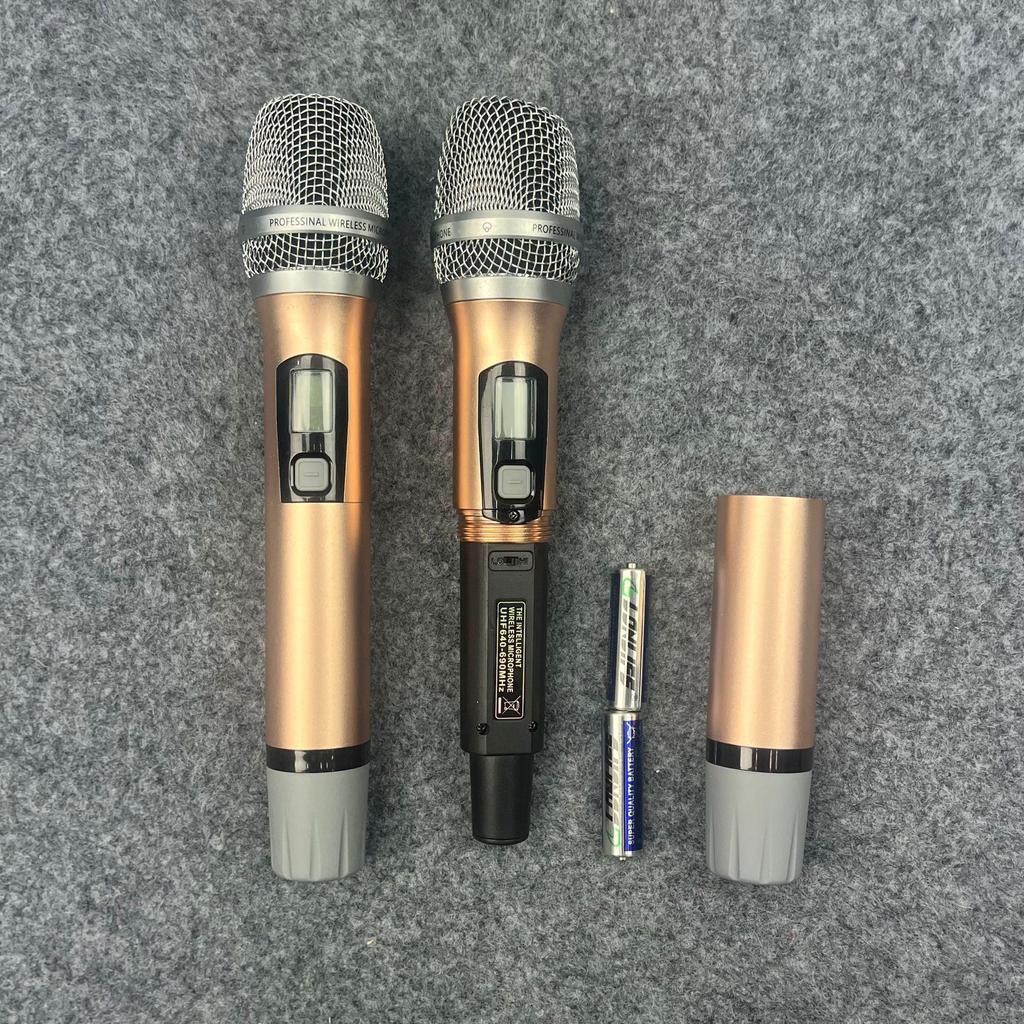 KTV U-Band Infrared Dual Wireless Lavalier and Headset Microphone Set for High-End Stage and Conference Use